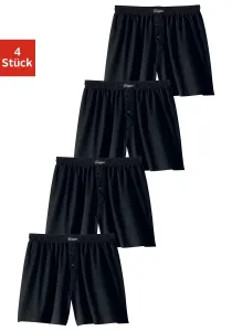 Широкие боксеры le jogger (4 шт. в упаковке), изготовлены из приятного мягкого хлопка высокого качества, черный