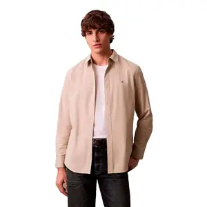 Рубашка с длинным рукавом Calvin Klein Jeans LV140EM125, бежевый