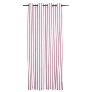 Штора Delfi с люверсами, 1 шт., размеры ВxШ: 245x135 Apelt, Weiß/rosé