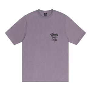 Футболка Stussy Tough Gear Tee, фиолетовый