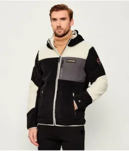 Флисовая толстовка YUPIK FZH 3 regular fit Napapijri, черный