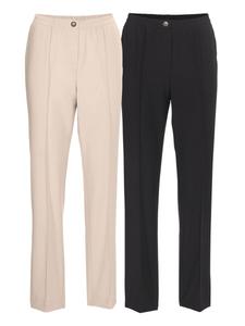 Обычные брюки Goldner, песочный/черный