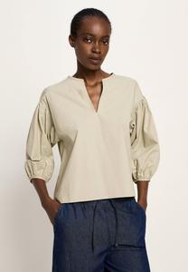 Блуза LANIUS MIT KRÄUSELN, Stone/Grey