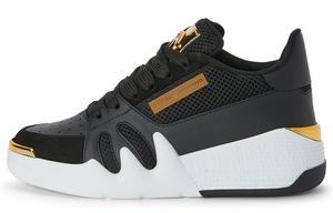 Giuseppe Zanotti /GZ Talon Low-Top Стильные женские кроссовки для скейтбординга, черно-белые