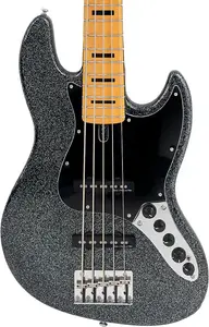 Электрический бас-гитар Sire Marcus Miller V7 2-го поколения, 5-струнная, ольховое дерево - блестящий черный
