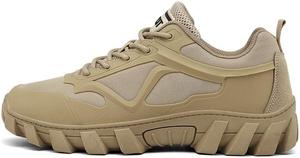 Мужские походные кроссовки Легкие Дышащие Спортивные кроссовки для туризма Нескользящие для трекинга, походов, кемпинга и путешествий Qacksv, хаки