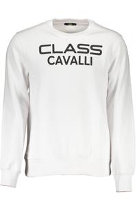 Толстовка мужская Cavalli Class с аппликацией, белый