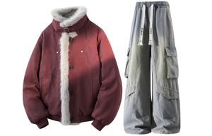 Повседневный худи Unisex Casual Sportswear X1617, красный mountain hawk jacket+желтый mud jeans