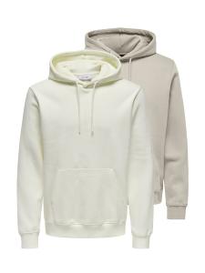 Толстовка Only & Sons Connor, Mottled Beige