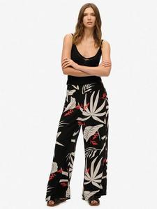 Брюки Leaves Beach Superdry, Jungle Black