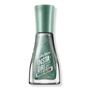 Лак для ногтей Insta-Dri, сине-зеленый Sally Hansen, All That Shimmers (irredescent green)