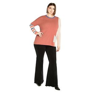 Женский свитер Luna plus size Avenue, Peach