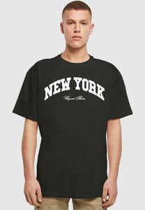 Футболка с принтом NEW YORK COLLEGE Upscale by Mister Tee, цвет black