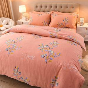 LUOLAI HOME Комплект постельного белья, 4 предмета, простыня, пододеяльник 200x230 см