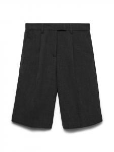 Vero Moda Бермудские шорты темно-серого меланжевого цвета