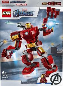 LEGO Marvel, блоки, Мстители, Мех Железного Человека, 76140