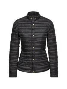 Стеганая куртка на пуговицах Moncler, черный