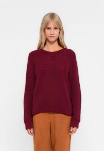 Джемпер VILA VICHING O NECK STRUCTURED, Cabernet/Bordeaux