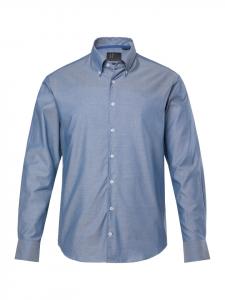 Рубашка из синего денима JP1880