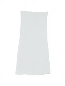 Юбка миди с пуговицами Jil Sander, синий