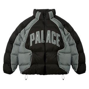 Пуховик Palace Sport Mit Puffa, Black/Concrete Grey