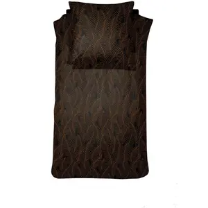 Постельное белье Damai «Bellezza» с принтом по всей поверхности, черный