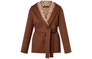 Пальто женское Louis Vuitton, коричневый