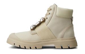 Roger Vivier Ботинки женские бежево-желтые