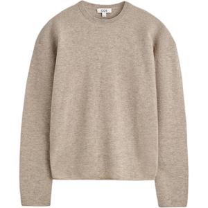 COS Свитер женский бежевый с круглым вырезом Moderate Others