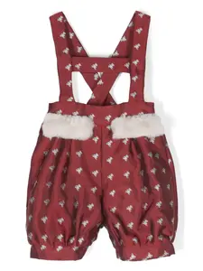 Комбинезон с принтом Teddy Bear La Stupenderia, красный