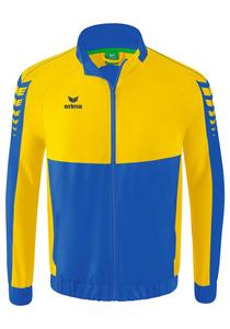 Спортивная куртка erima Six Wings Präsentationsjacke, цвет new royal/gelb
