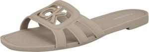 Женские шлепанцы Calvin Klein Yoana Flat, Light Natural 110