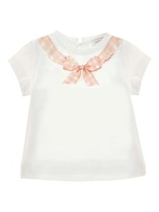 Monnalisa базовая футболка, белый