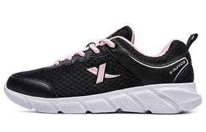 Кроссовки женские с низким верхом, черные/розовые Xtep