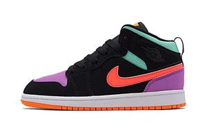 Кроссовки Jordan 1 Mid PS Black Multi