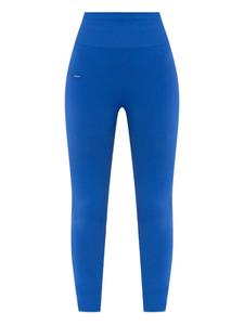 Бесшовные леггинсы с высокой талией Pangaia, синий