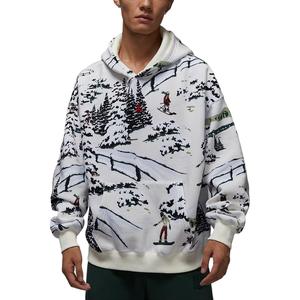 Бруклинская флисовая толстовка мужская Jordan, белый