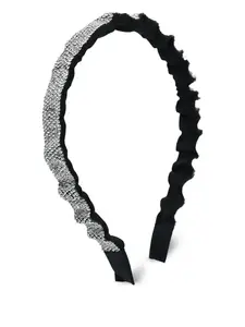Ободок с кристаллами Mimi Tutu, белый