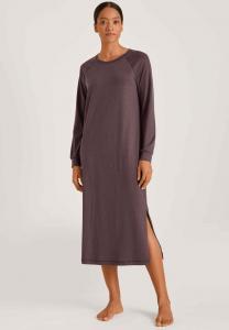 Ночная рубашка LANGARM-LÄNGE Calida, темно-фиолетовый