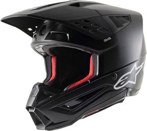 Мотокроссовый шлем Alpinestars s-m5 solid 2024, Black Matt