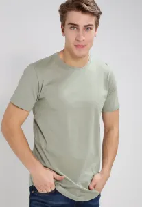 Onsmatt life longy tee basic tshirt Only & Sons, Seagrass