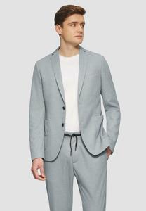 Пиджак-блейзер JOGG: AUS ZWEIFARBIGEM  s.Oliver BLACK LABEL, бирюзовый