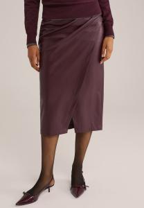 Юбка WE Fashion Wrap skirt, Aubergine/Mottled Dark Purple