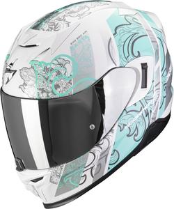 Шлем Scorpion exo-520 evo air fasta, White/Blue