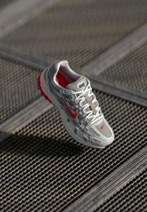 Кроссовки Nike Sportswear P 6000 UNISEX, College Grey/Fire Red/Vast Grey/Phantom/White/Anthracite/Off-White