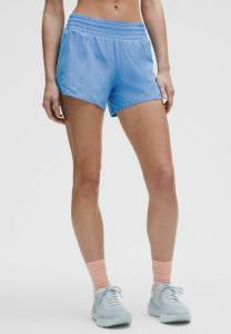 Спортивные шорты HOTTY HOT HIGH-RISE LINED 10CM lululemon, синий