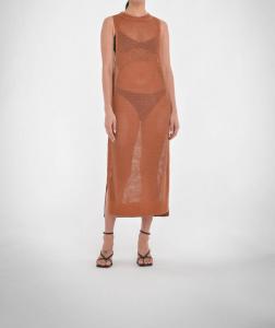 Платье Cove Crochet в двух словах Paper Label, цвет nutshell