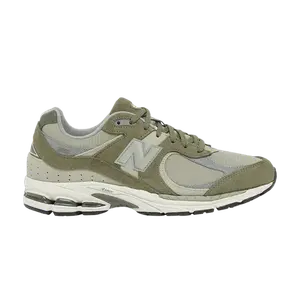 Кроссовки New Balance 2002R 'Dark Olivine', зеленый