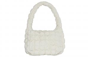 COS Полиэстеровая облачная сумка мини женская белая через плечо