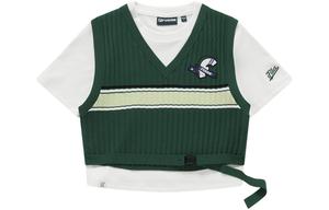 Футболка и шорты женские Cloud White FILA FUSION